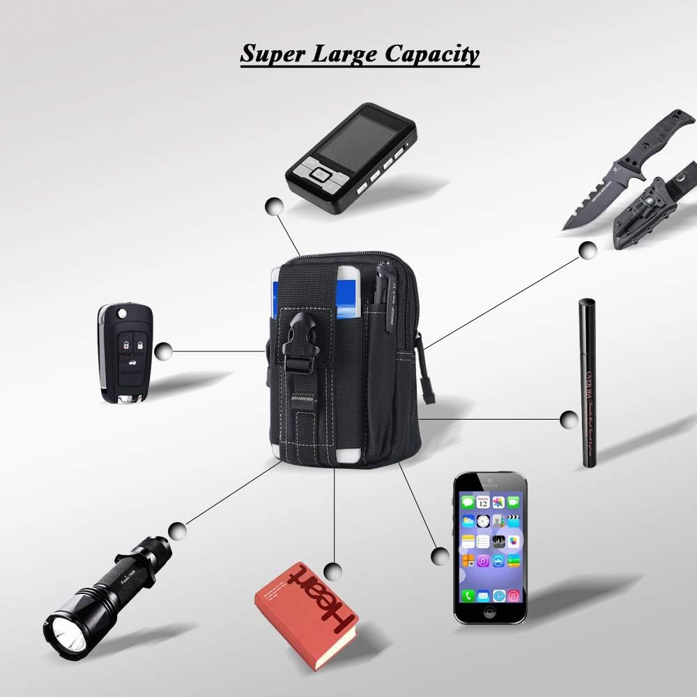 Bolsa tática molle para cinto, - Phone Holder avaliação e preço