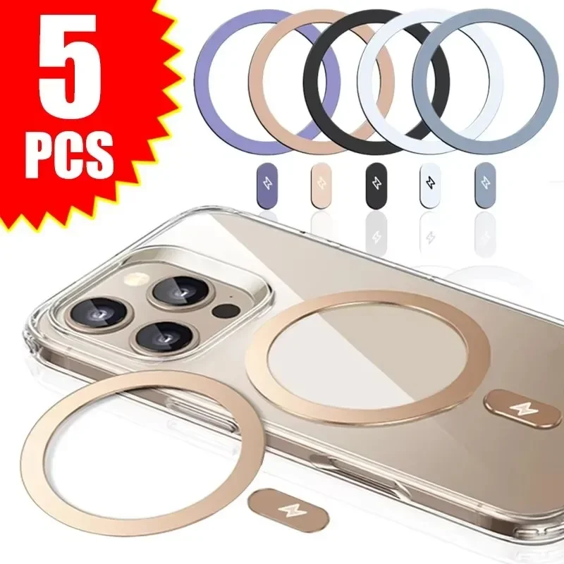 5-1PCS para Magsafe, Placa Met - Wireless Charger avaliação e preço