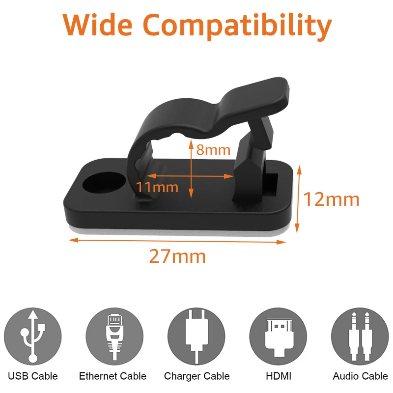 10/50PCS Organizadores de Cabo - Usb Charger avaliação e preço