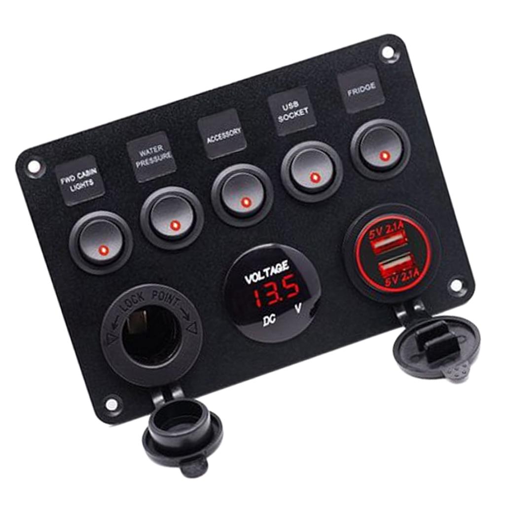 Painel de Controle de Interrup - Usb Charger avaliação e preço