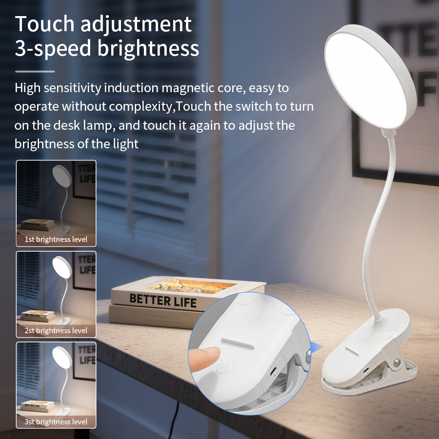 Luminária de Mesa LED com Clip - Phone Holder avaliação e preço